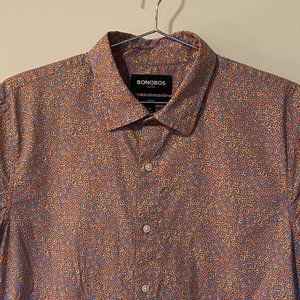 Modern & Cool Bonobos Mens Floral Button Down Shirt